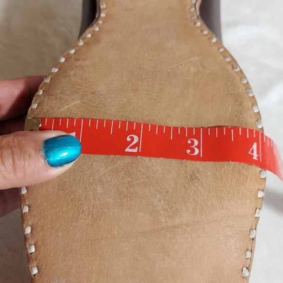 Men's Brown All Leather Handmade‎ Punjabi Jutti Shoes - Picture 12 of 15